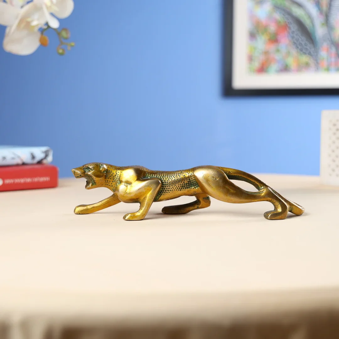 Brass Antique Jaguar