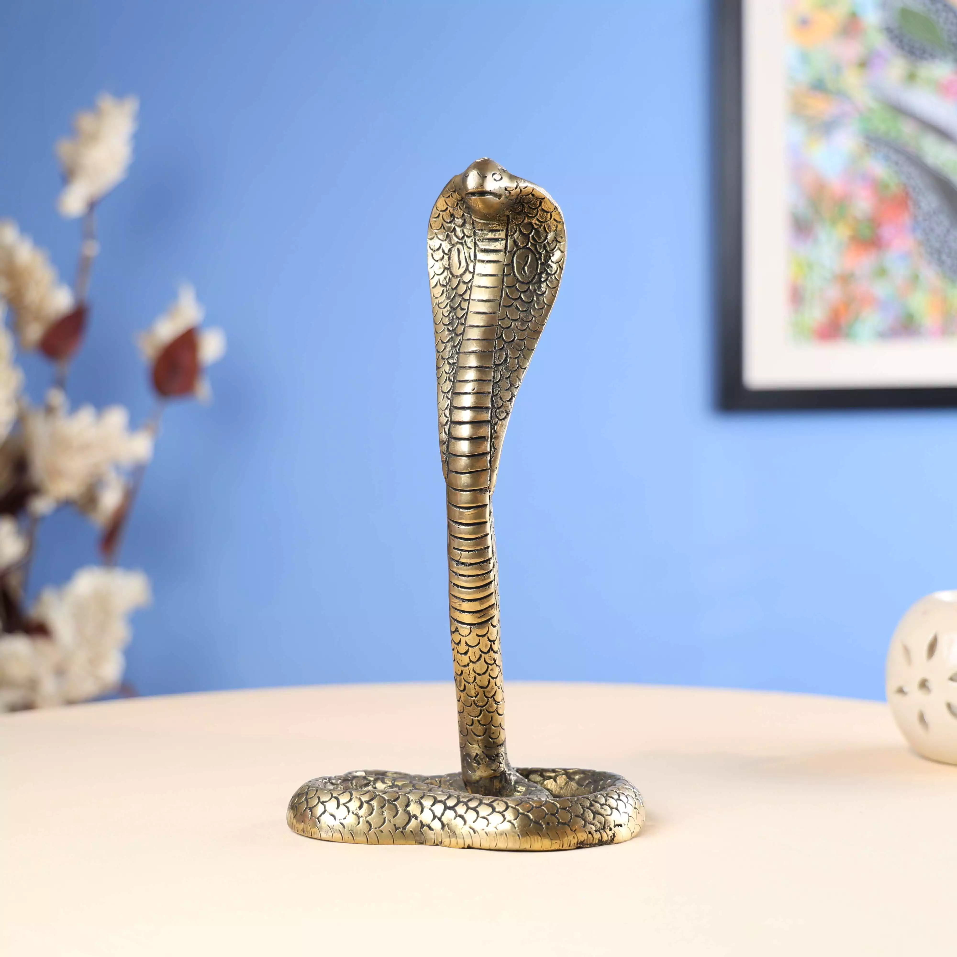 Brass Antique Snake