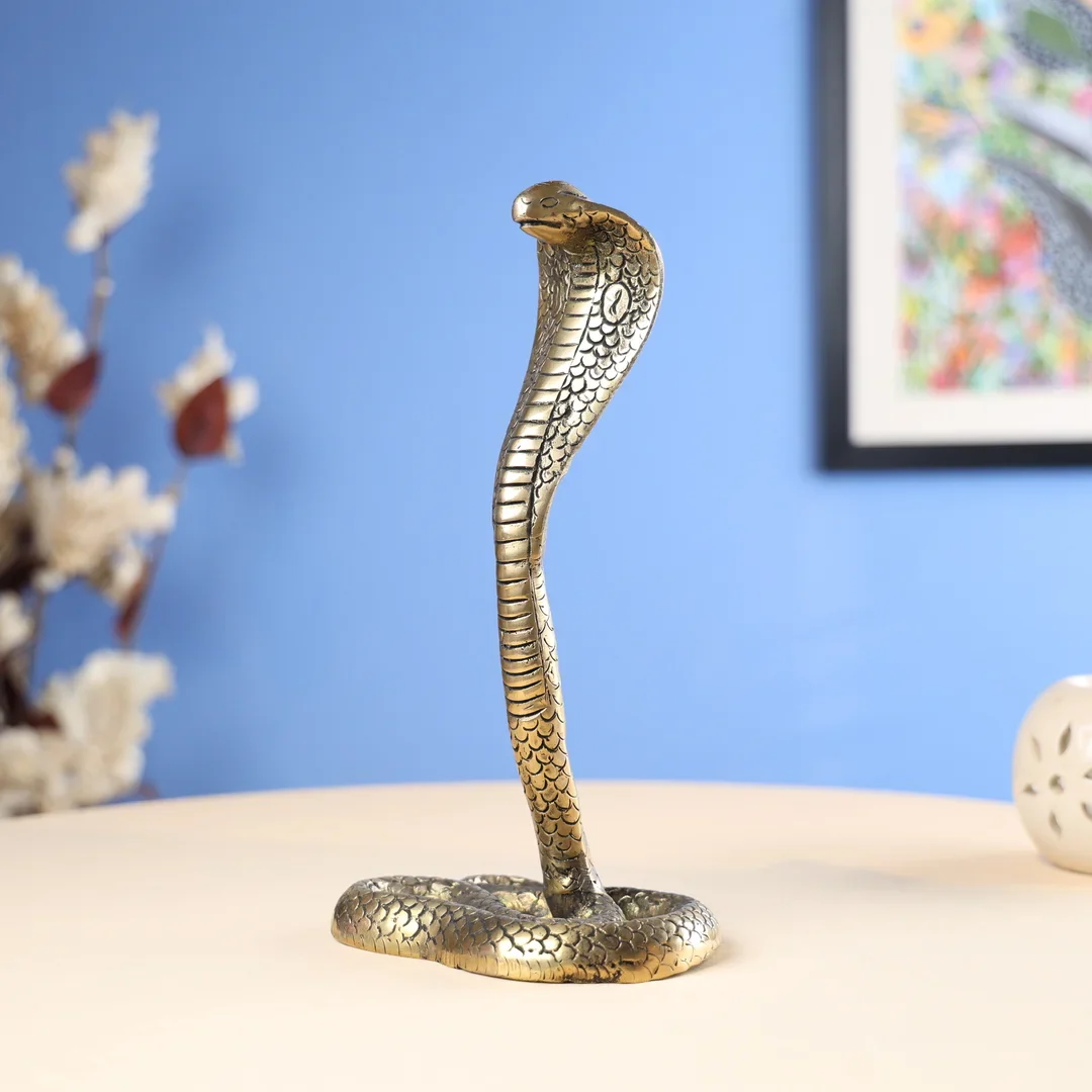 Brass Antique Snake - Image 6