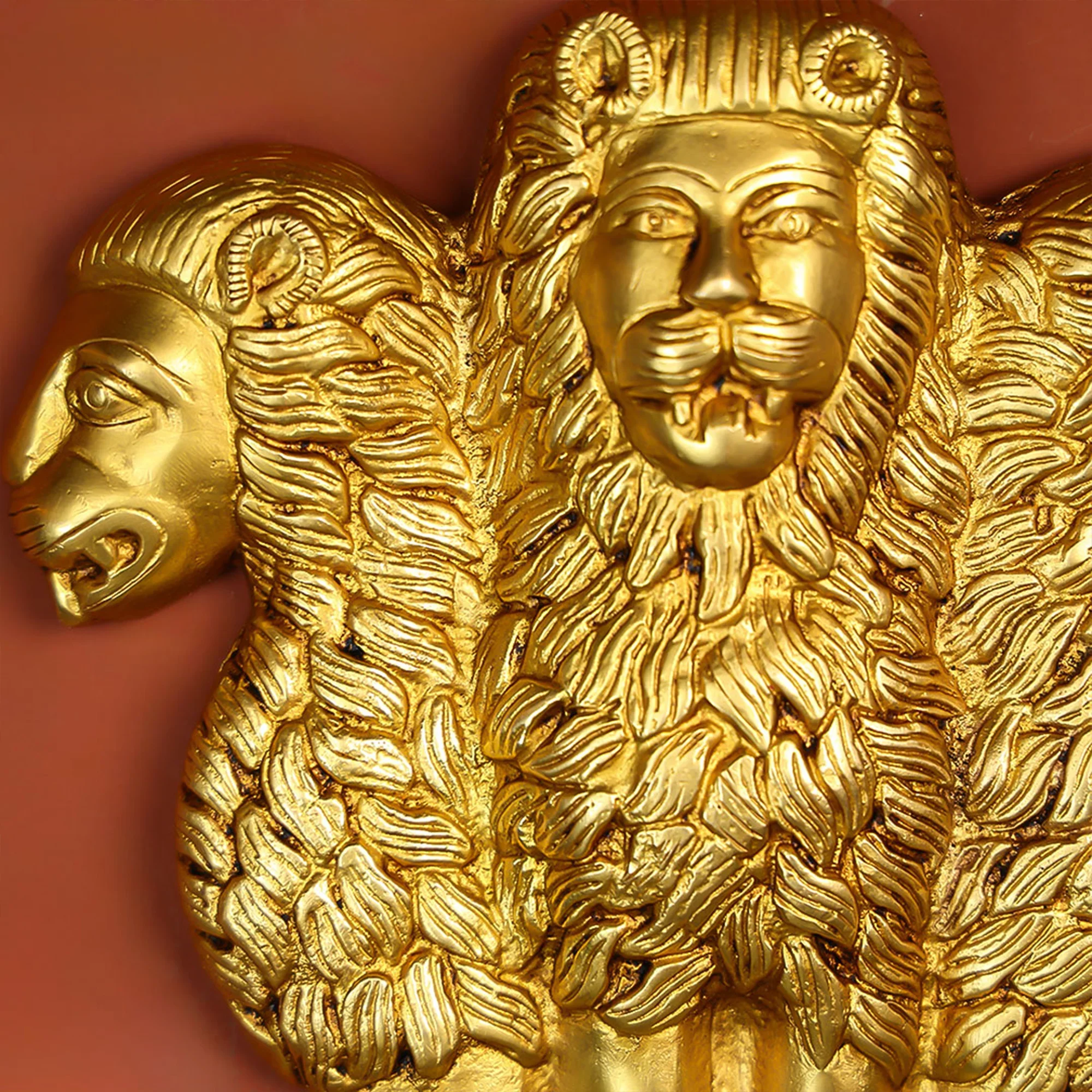 Brass Ashok Stambh Wall Hanging - Image 3