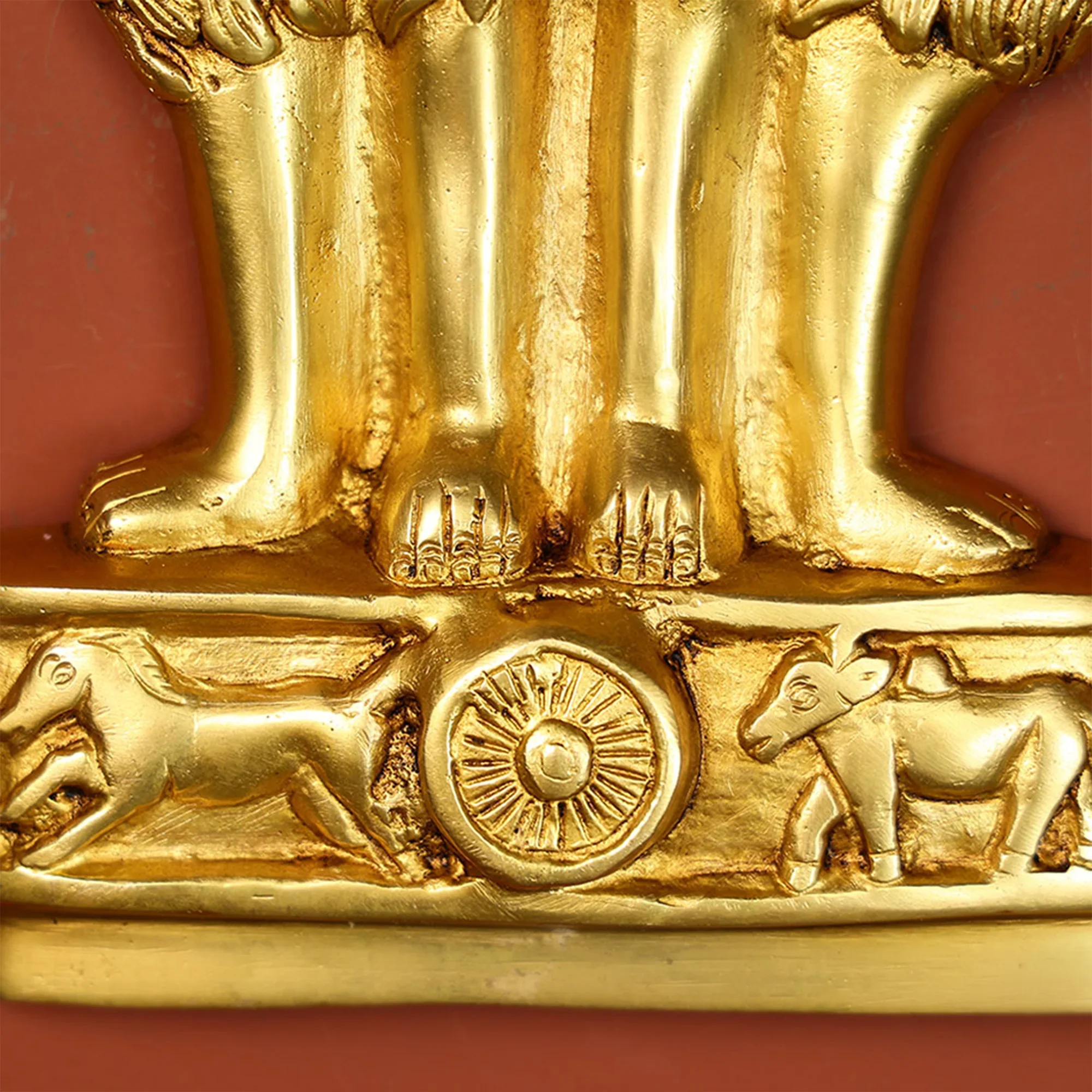 Brass Ashok Stambh Wall Hanging - Image 4