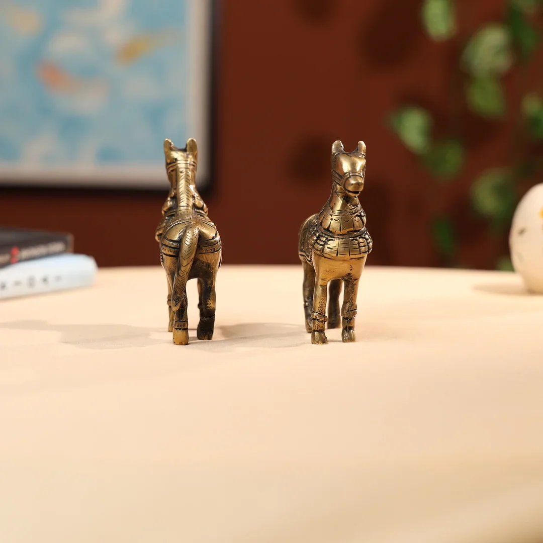 Brass Horse Antique - Image 4