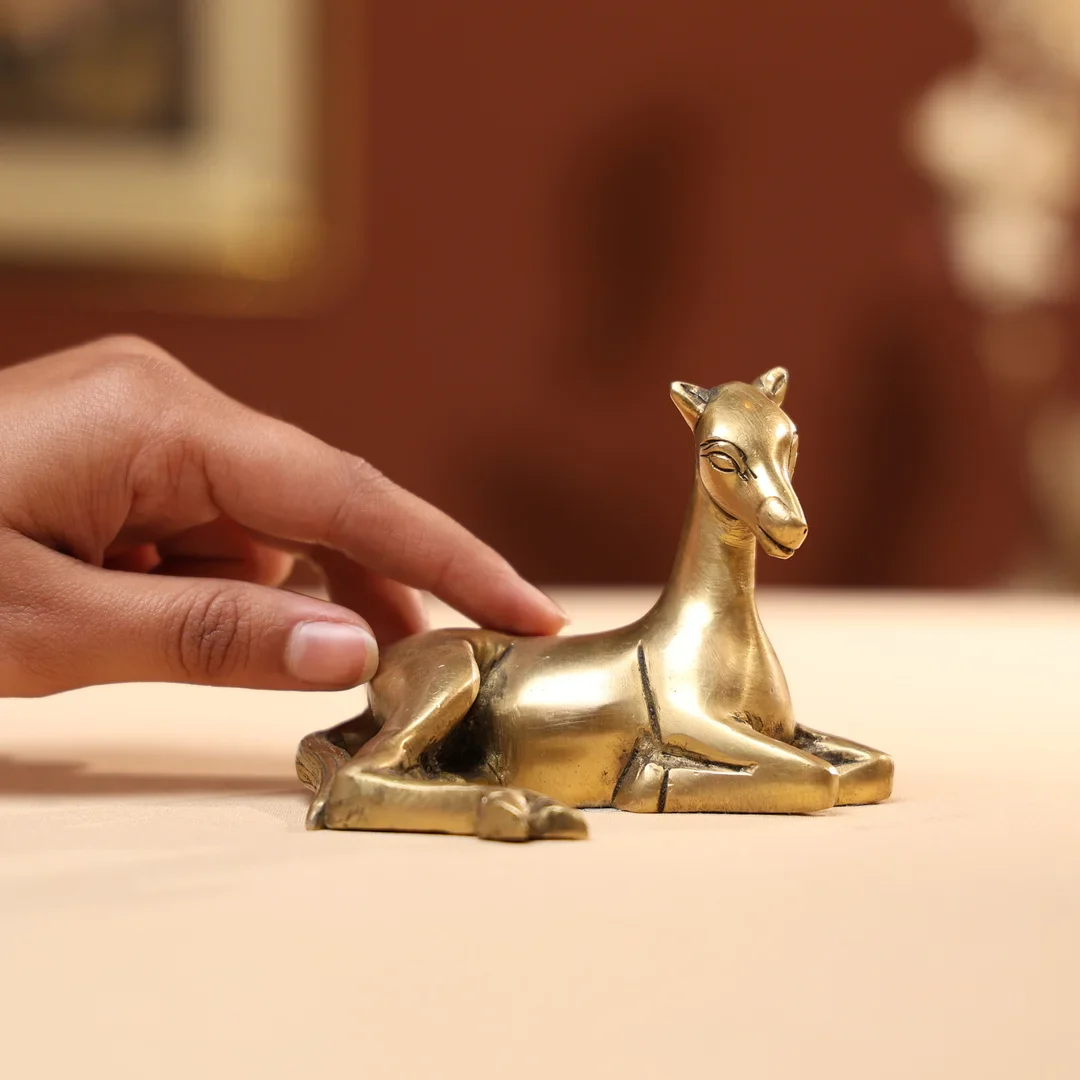 Brass Seated Creature - Image 2