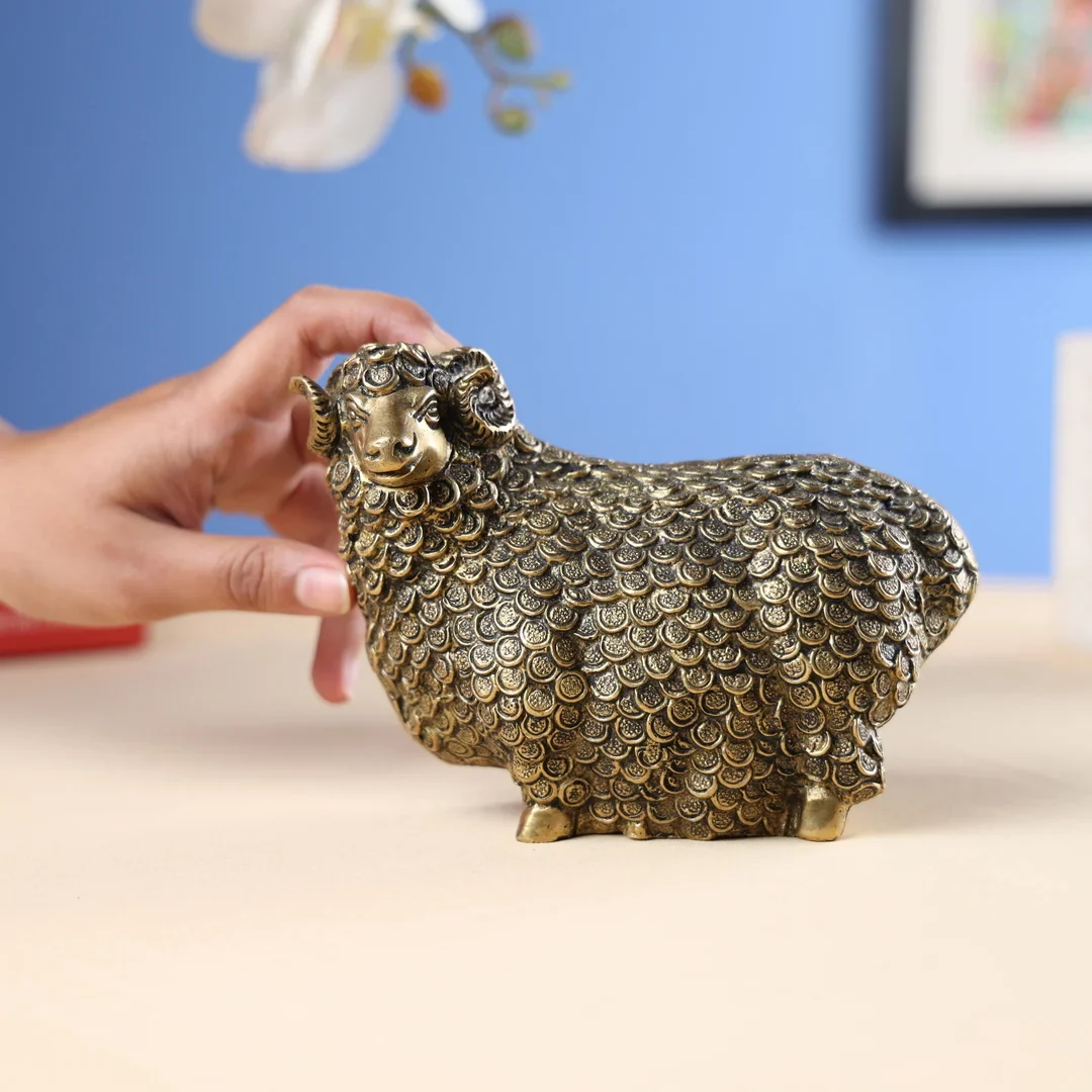 Brass Sheep Family - Image 2