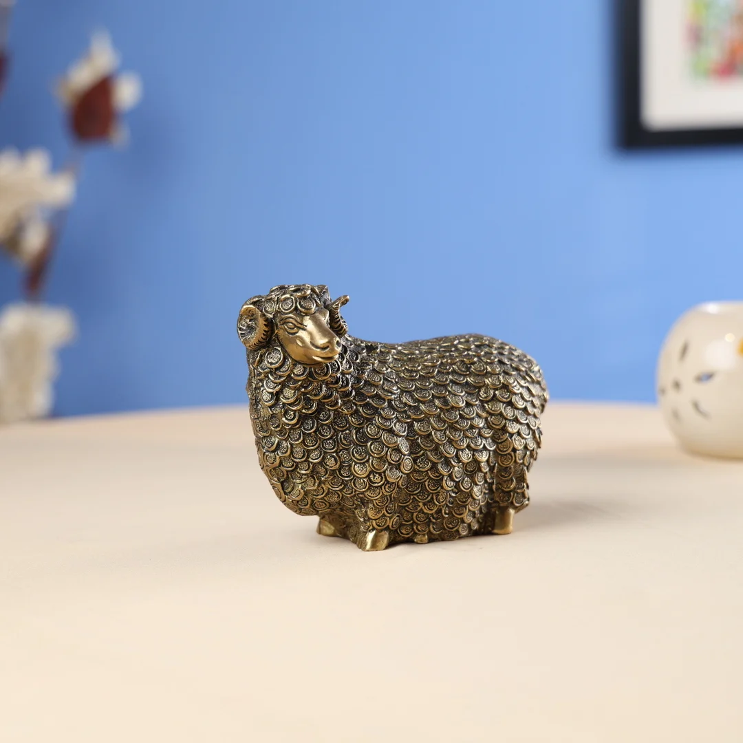 Brass Sheep Family - Image 5