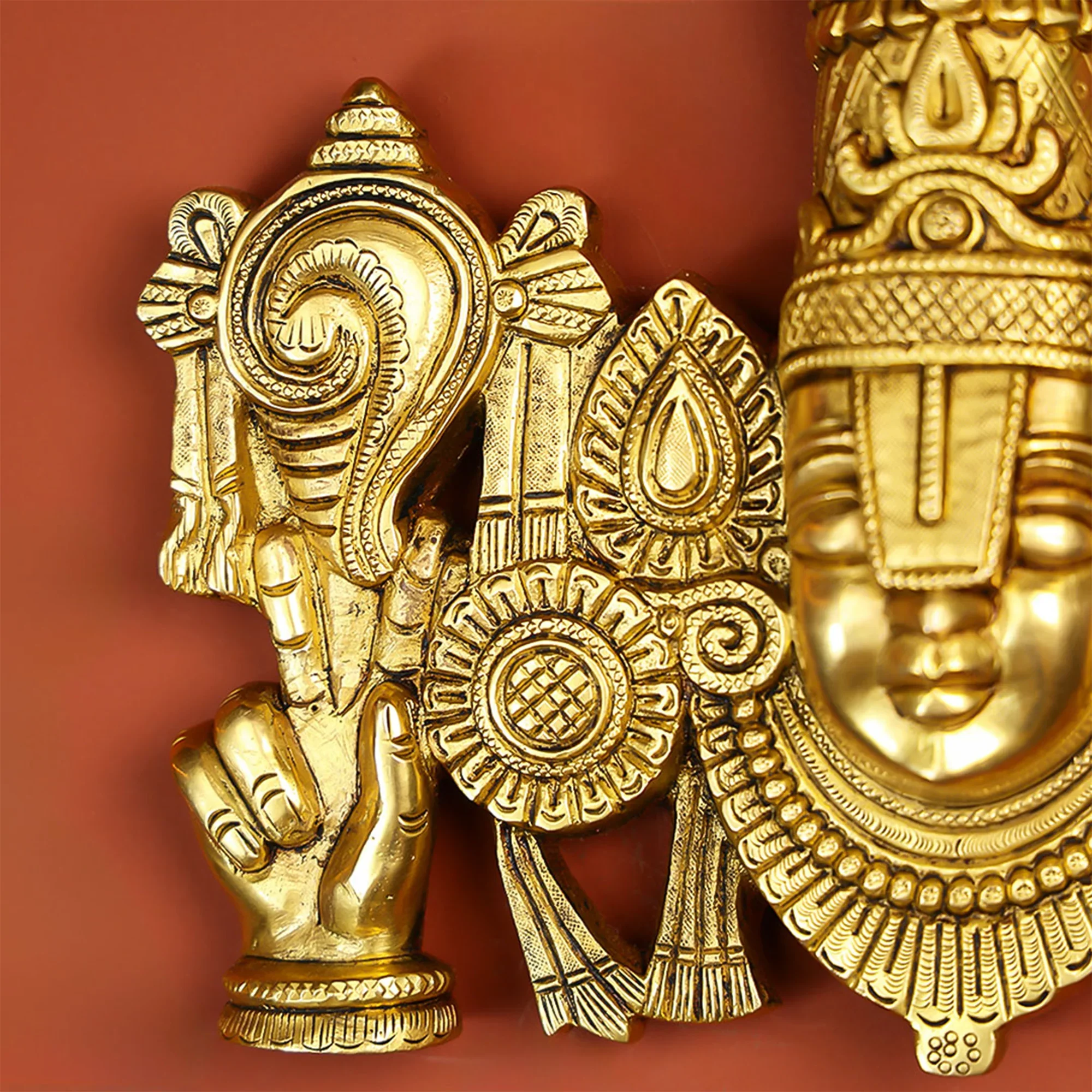 Lord Tirupati Balaji Face Wall Hanging - Image 4