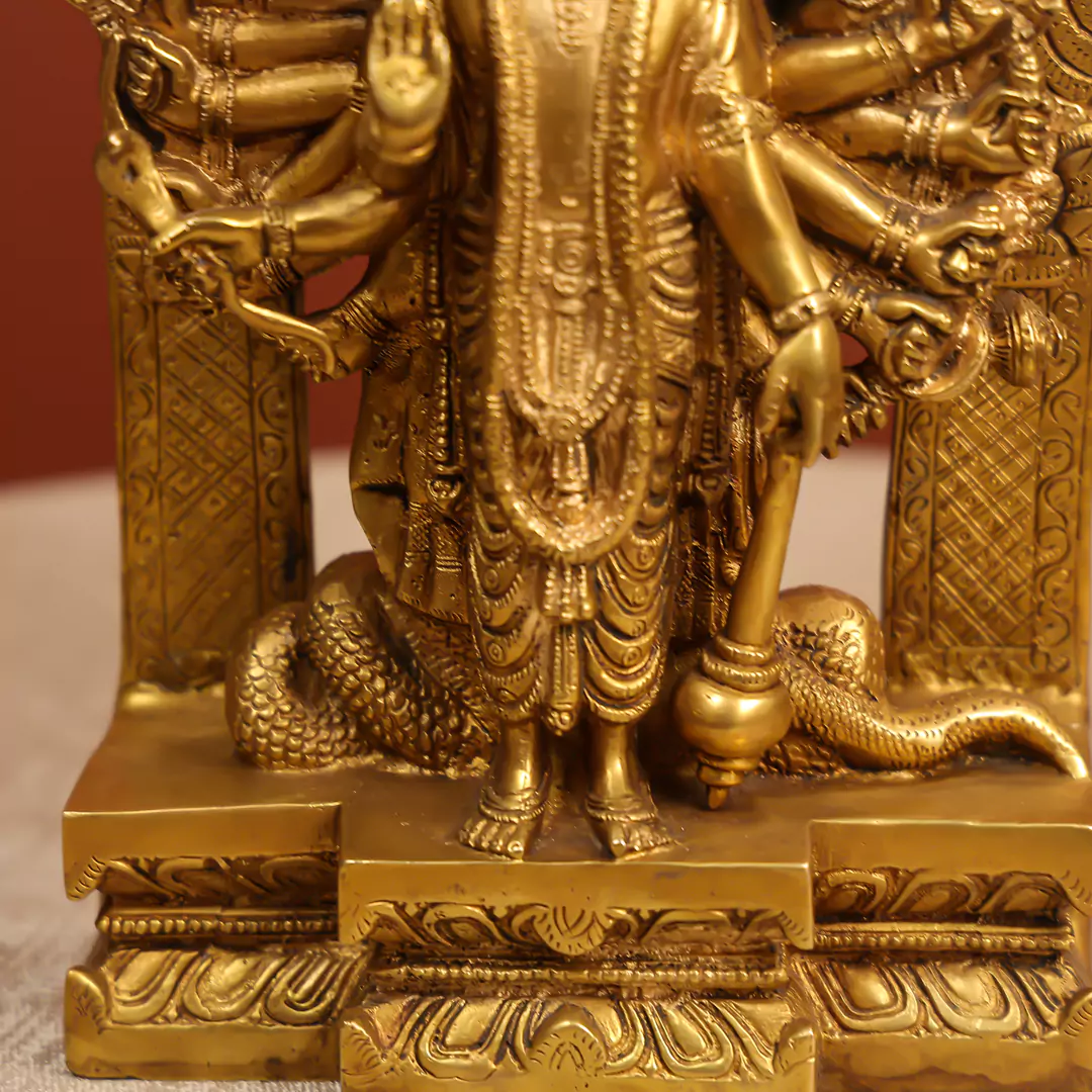 Lord Vishnu In His Cosmic Magnification - Image 4