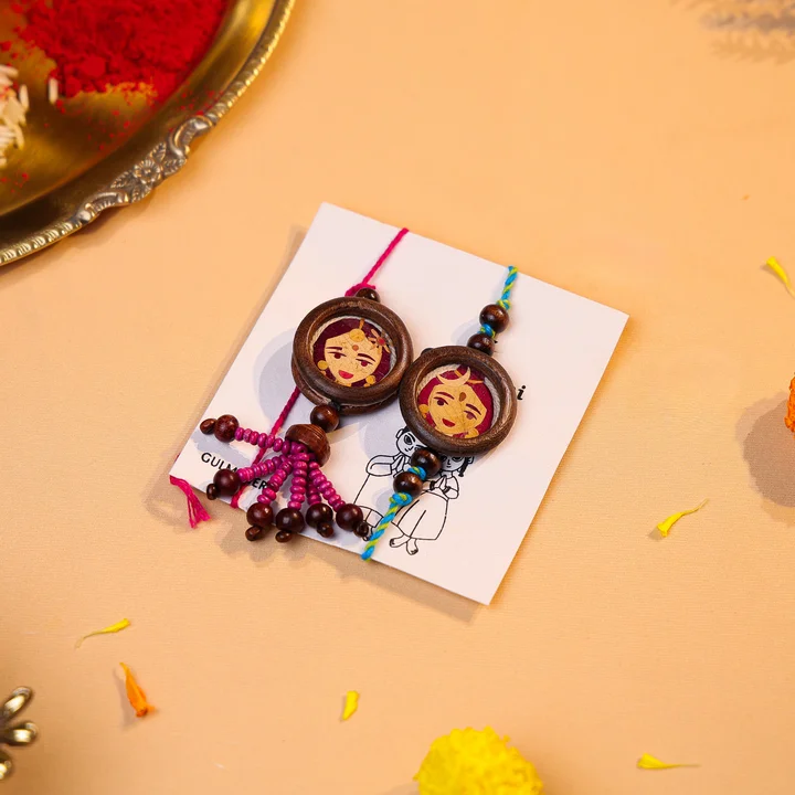 Shiv Shakti Rakhi-Lumba Set - Image 3