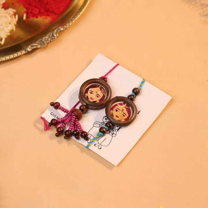 Shiv Shakti Rakhi-Lumba Set - Image 5