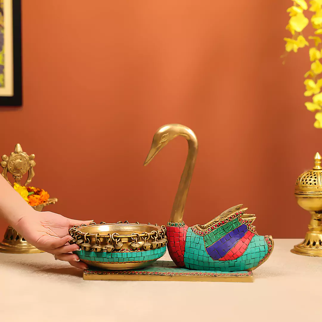 Swan Gungroo Urli - Image 3