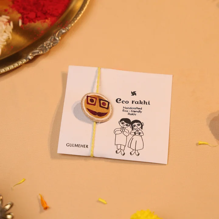 Trendy Glasses Handcrafted Rakhi - Image 3