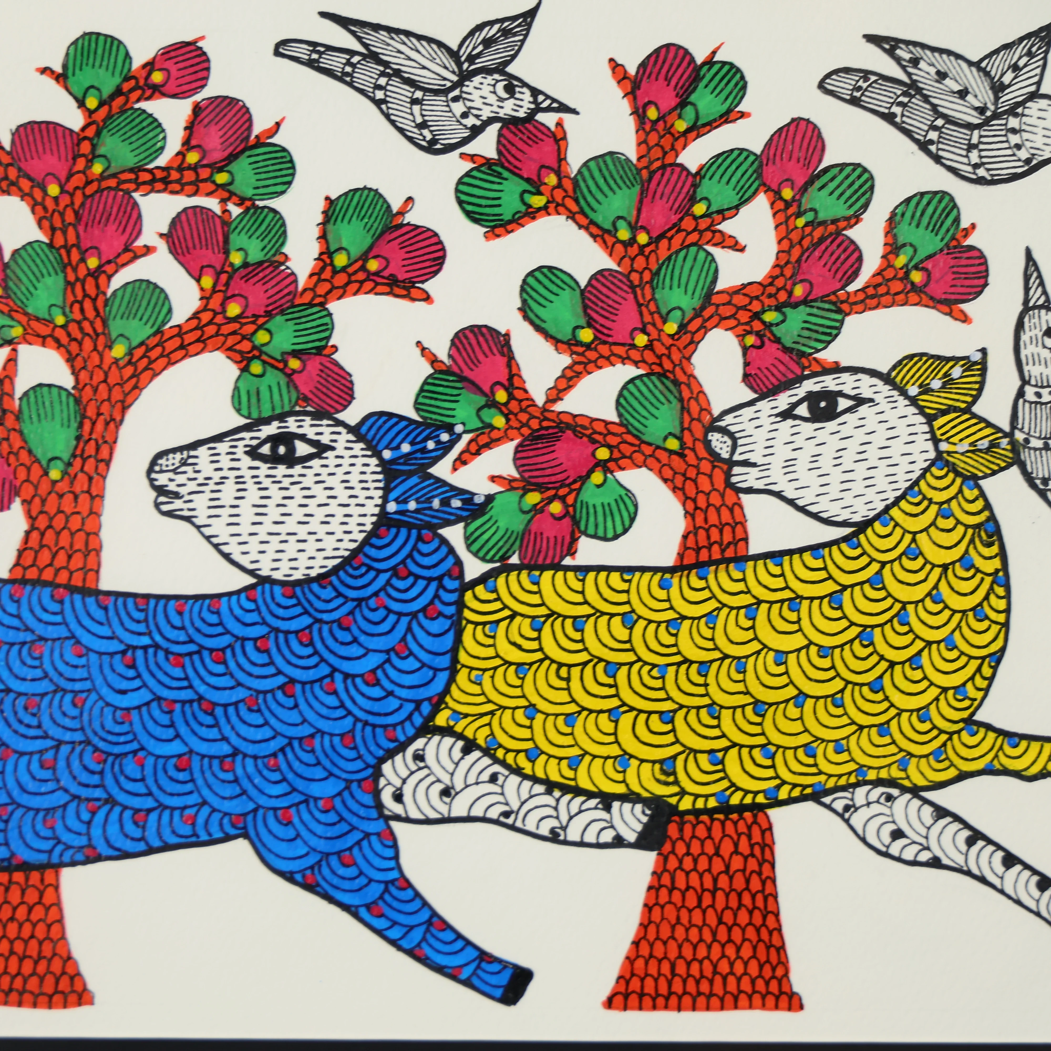 Wall Painting Portraying The Calmness Of Nature - Image 5