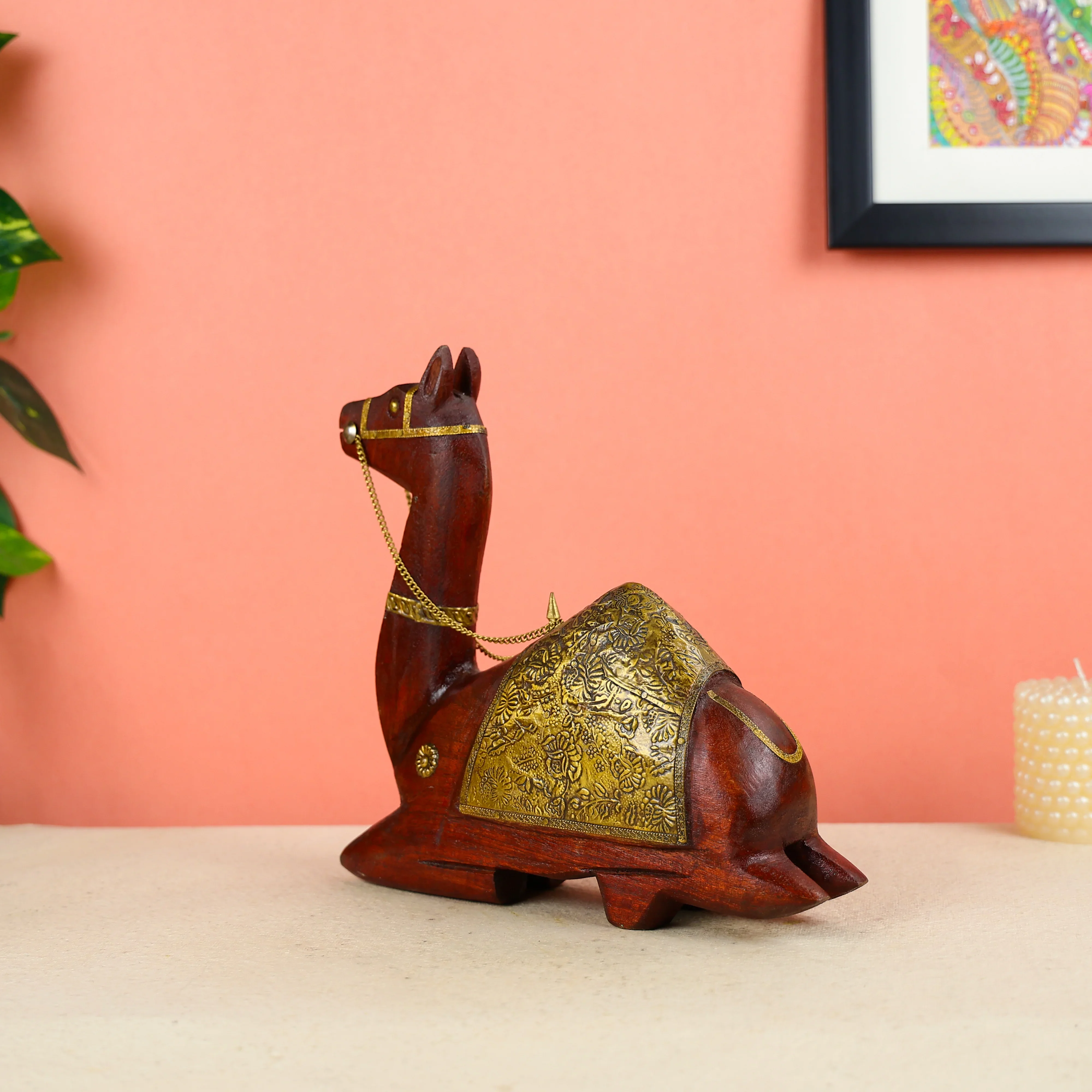 Wooden Camel In Sitting Posture - Image 4