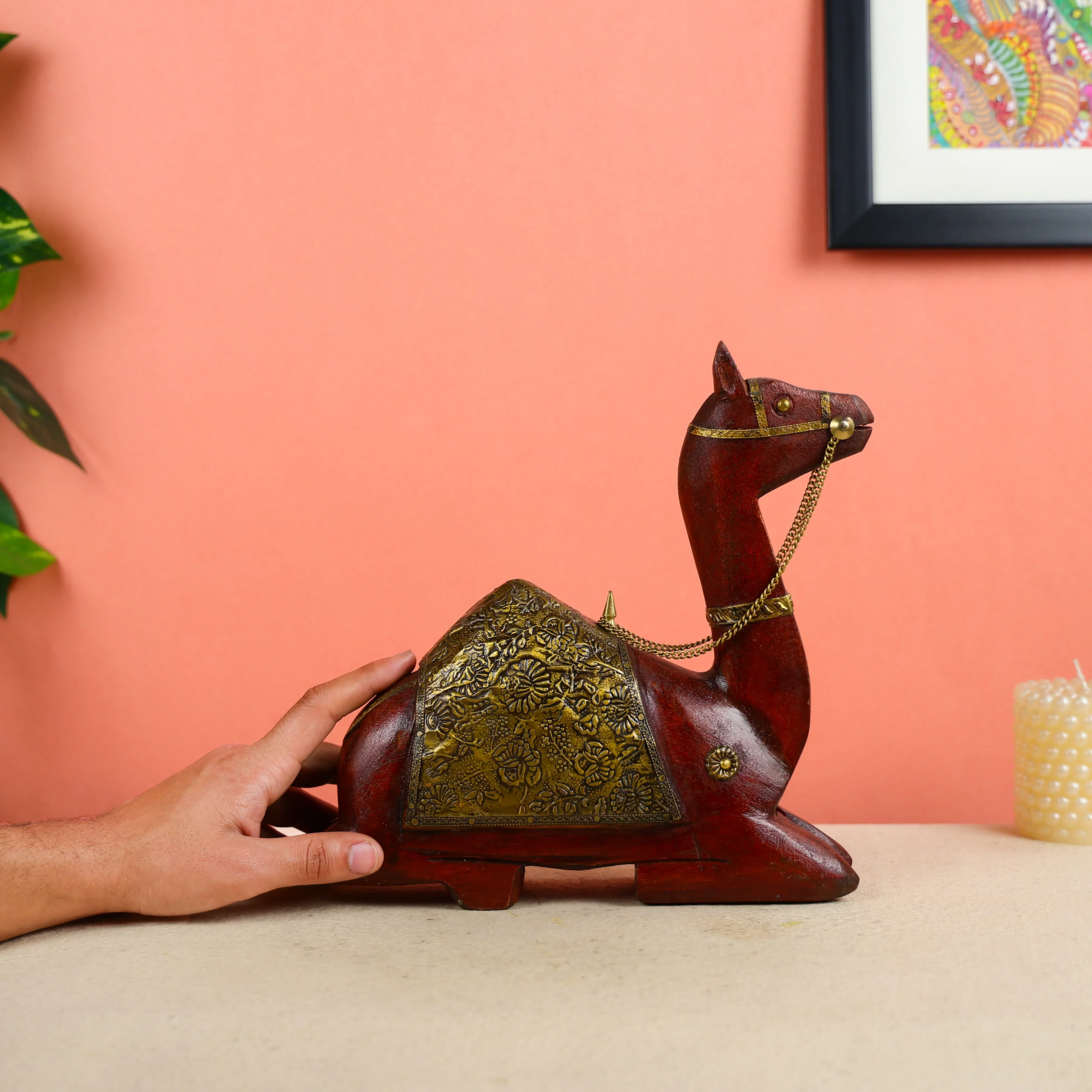 Wooden Camel In Sitting Posture - Image 6